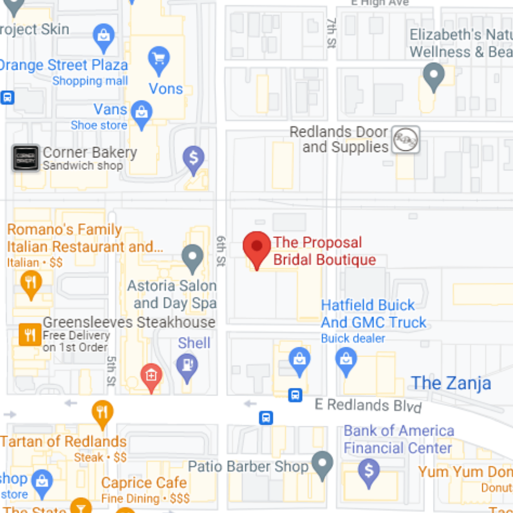 the proposal bridal map image